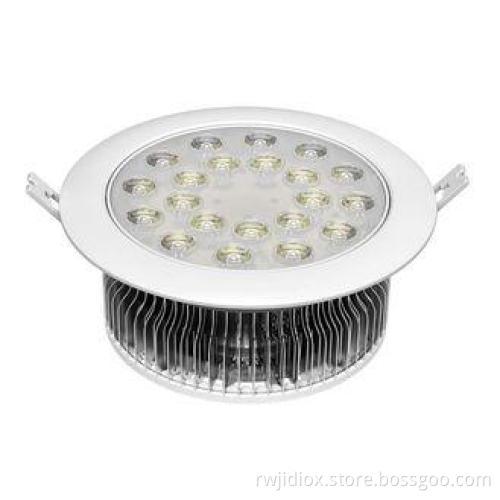 High Power 21W LED Ceiling Downlights 60Hz Bridgelux Chip S